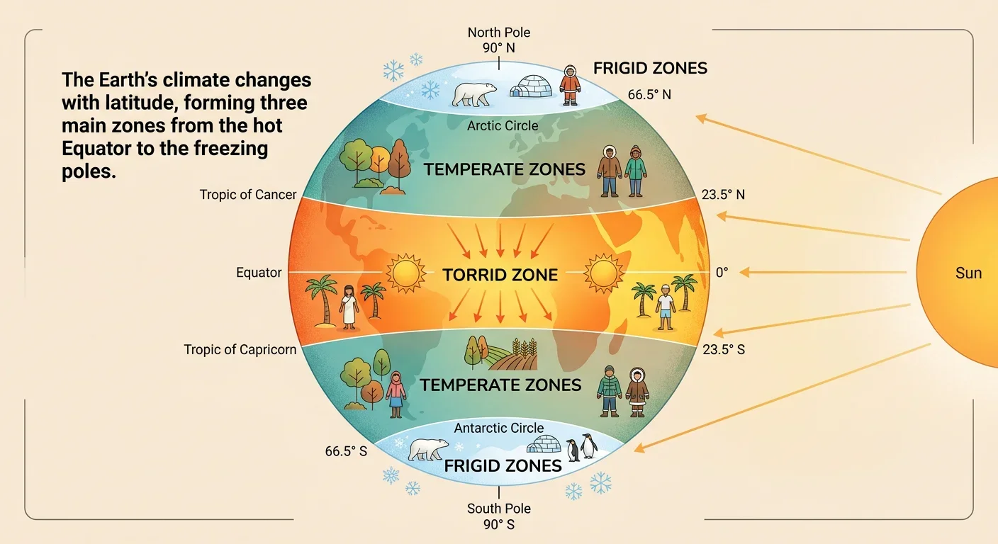 Latitudes and Climate Zones